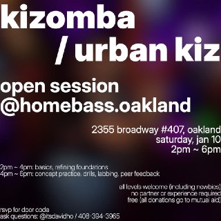 Kizomba / Urban Kiz Open Session