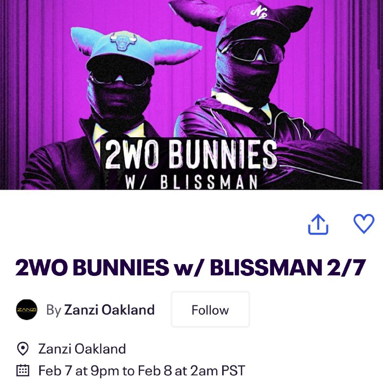 2Wo Bunnies W/ Blissman