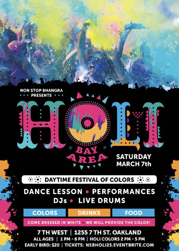 Non Stop Bhangra - Holi Festival of Colors